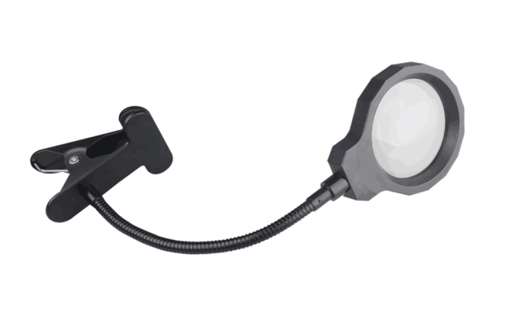Lighted Freestanding Screen Magnifier with Magnifying Glass