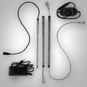 Deluxe inspection LED lights kit for scuba gas tank other high pressure inspection