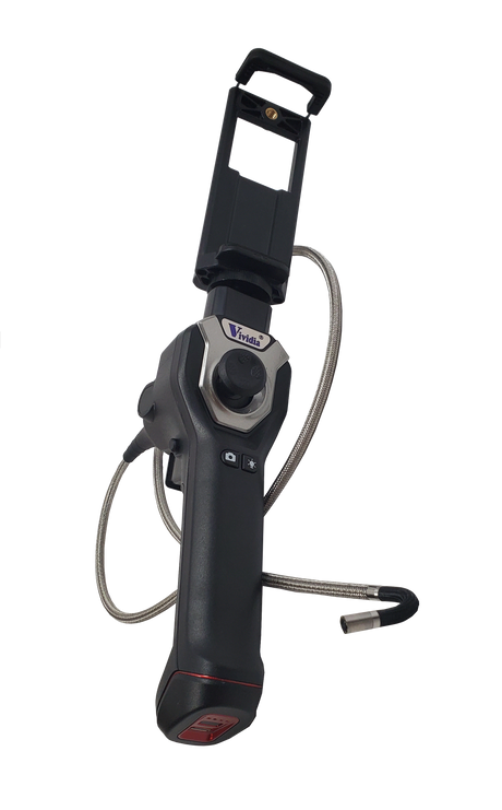 A CX-6010i Articulating Borescope with Joystick Handle