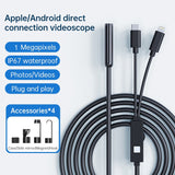 Vividia FC-5550i Semi-Rigid Borescope for iPhone iPad Android Windows PC