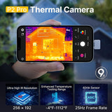 P2 Pro Lightweight Thermal Camera for Mobile Devices iPhone iPad Android