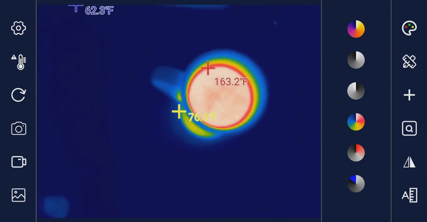 Vividia TC-256 Handheld Rod Smartphone Infrared Thermal Imaging Camera