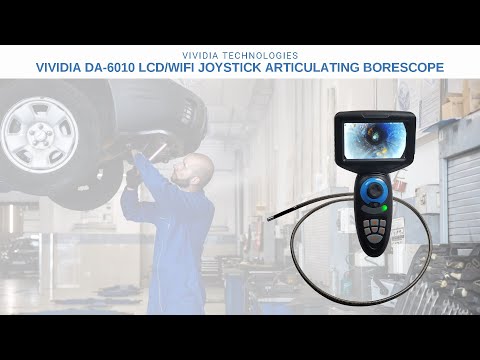 Vividia DA-6000 Series 6mm Joystick Monitor Borescope