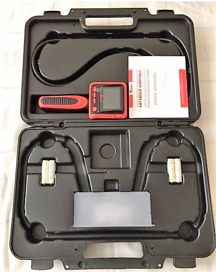 Vividia V8805 LCD 9mm Portable Digital Flexible Inspection Camera with 2.4" LCD Monitor