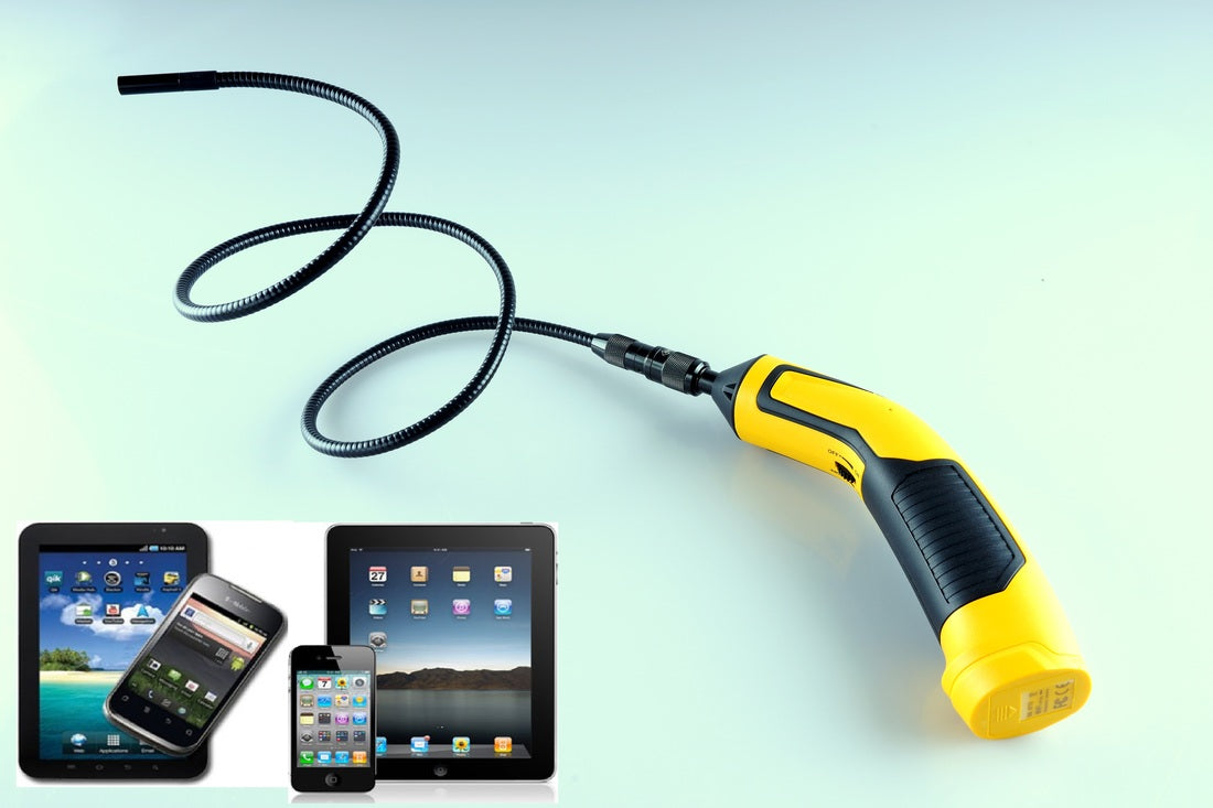 Vividia WiFi Wireless 9mm Waterproof Flexible Inspection Camera Borescope Endoscope for iPhone/iPad/Android