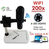 Vividia VM-UM18 Wi-Fi Wireless Microscope For Android, iPhone and PC