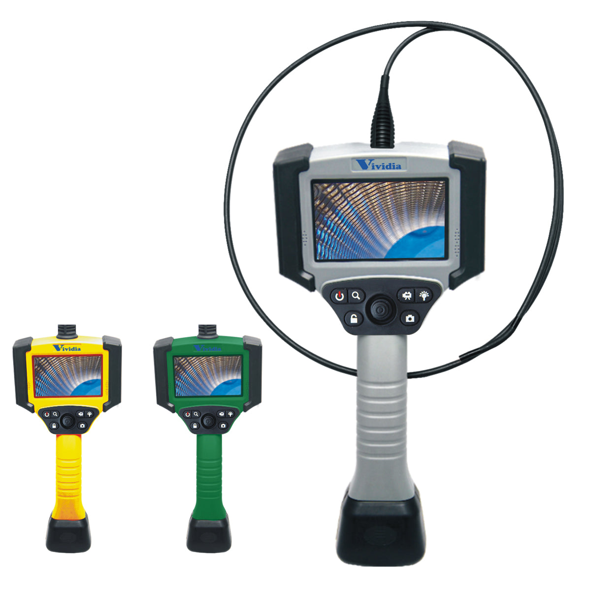 Vividia VT-4150 and VT-4300 Joystick-controlled Videoscope (4.5 mm camera diameter)