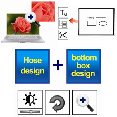 ViSee VH-801AF Desktop 5MP High Speed Document Camera HDMI Video Magnifier for Low Vision