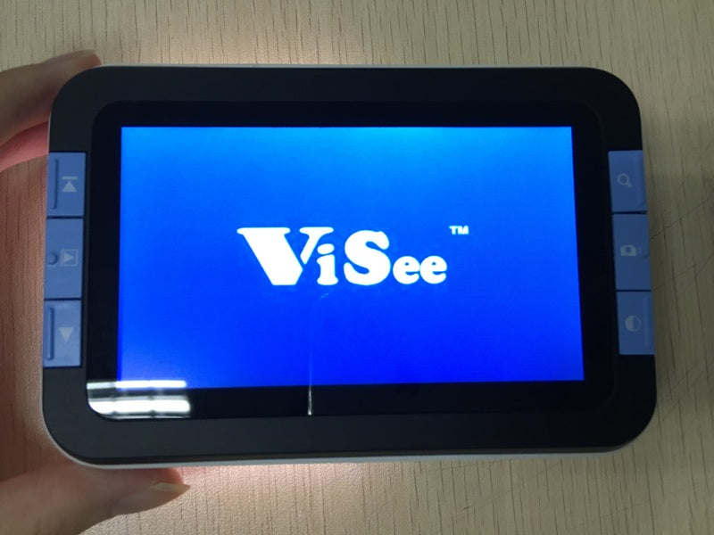 Visee LVM-480 4.3" Digital Magnifier with 4-Level Magnifications and 3 Color Modes for Low Visions