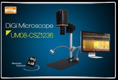 ViTiny UM08-CSZ1236 Long Working Distance and Large View Area HDMI Tabletop Microscope