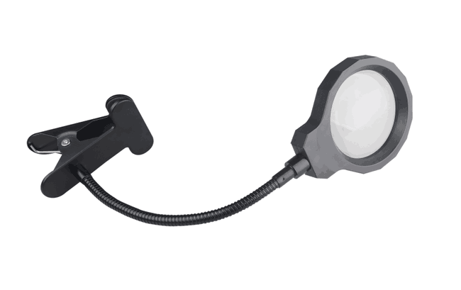 ViSee LM-30 LED-Lighted Rechargeable Desktop Magnifier