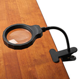 ViSee LM-30 LED-Lighted Rechargeable Desktop Magnifier