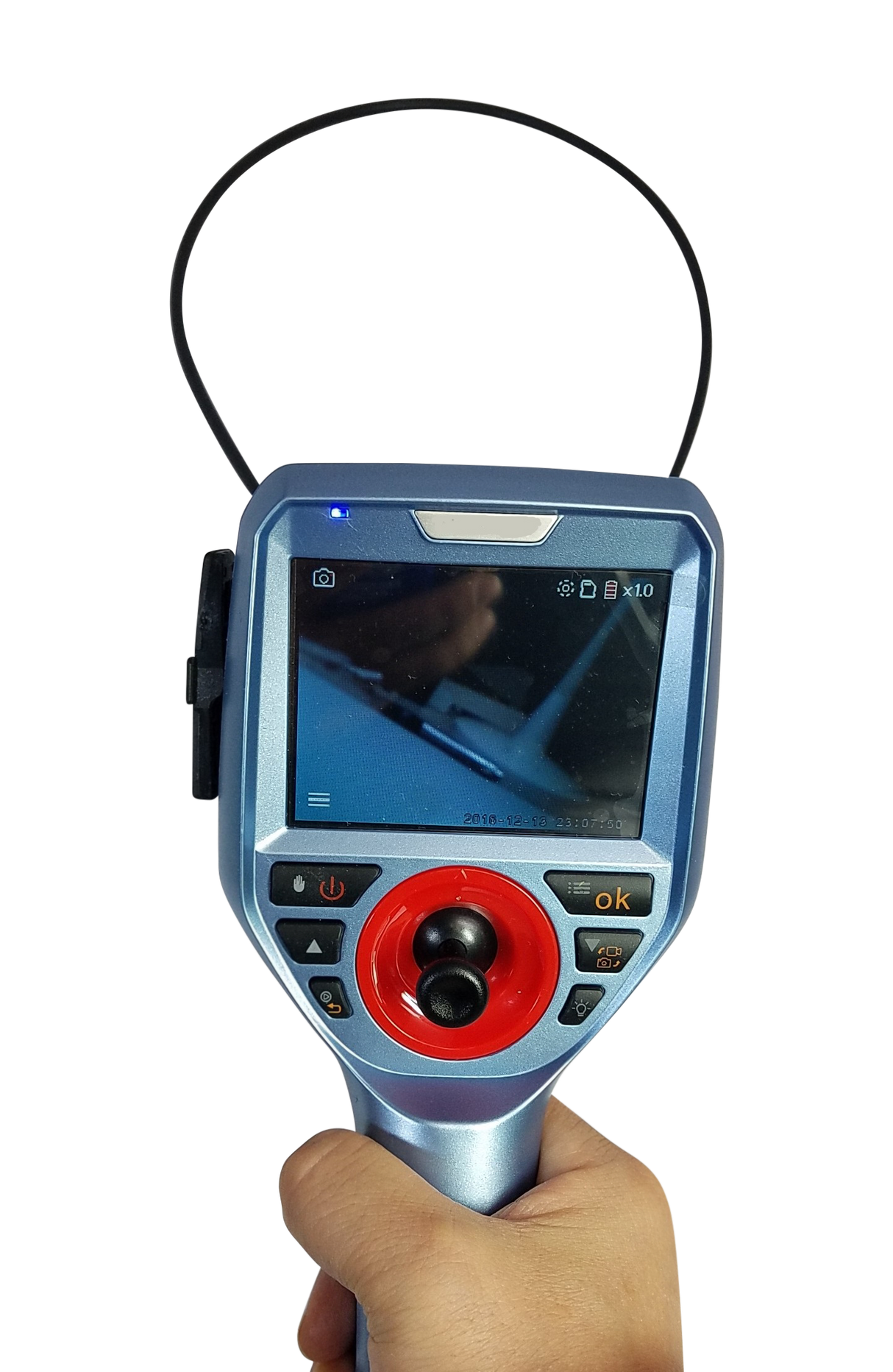 Vividia ME-600 Series 6mm Semi-Rigid Joystick Monitor Borescope