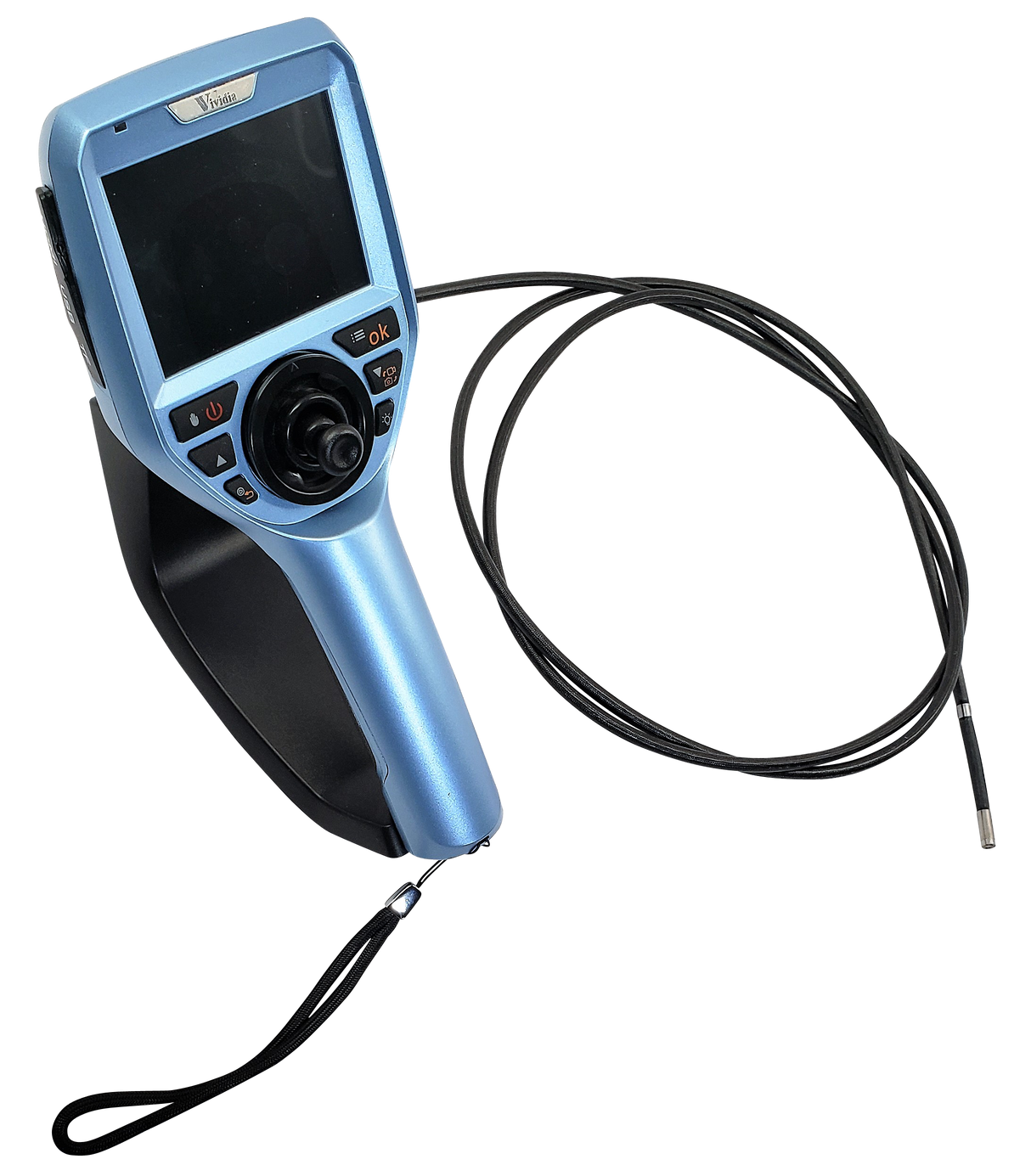 Vividia ME-600 Series 6mm Semi-Rigid Joystick Monitor Borescope