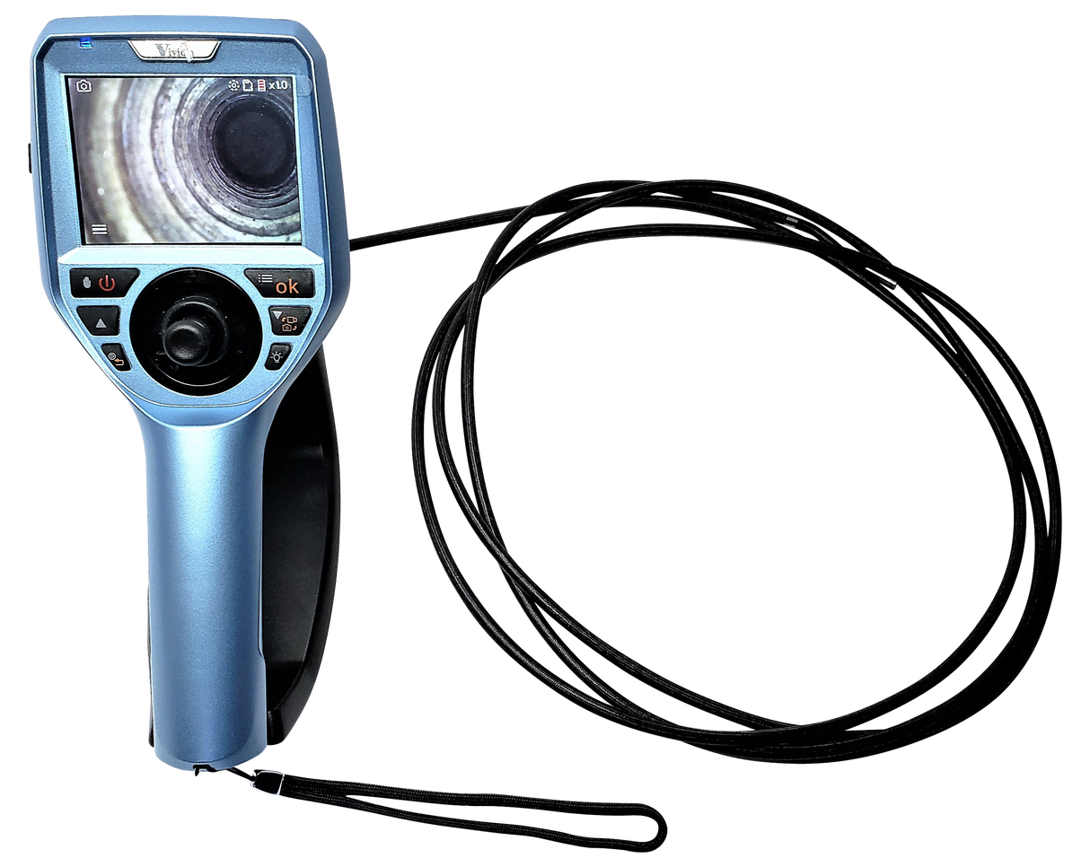 Vividia ME-600 Series 6mm Semi-Rigid Joystick Monitor Borescope