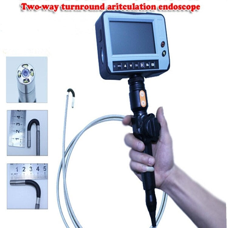 Vividia VA-2-55 Two-Way Articulating 5.5mm Diameter Videoscope Borescope Inspection Camera