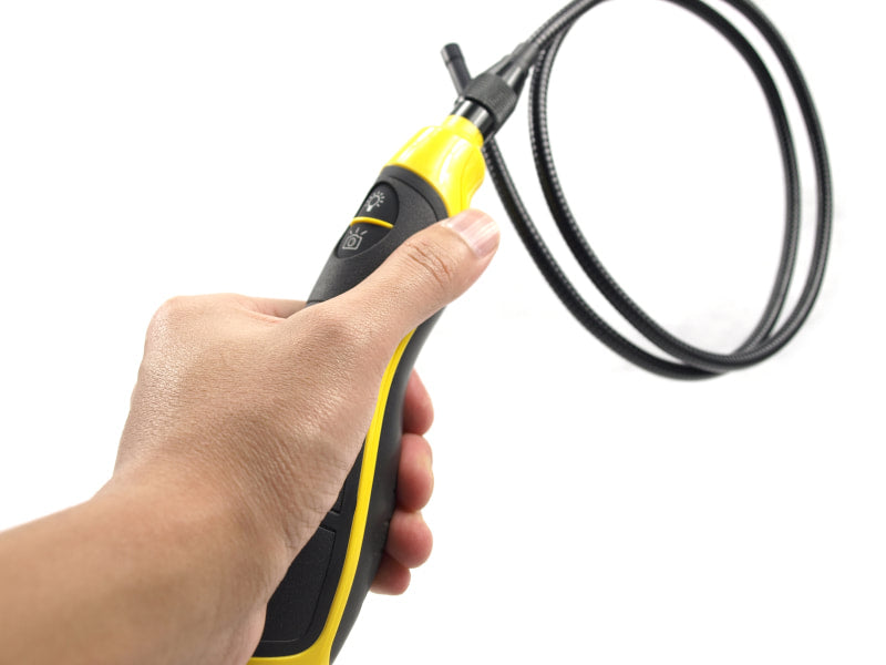 Vividia BD-9090 Dual Camera Borescope with 9mm Diameter 90cm Long Probe and 3.5" LCD Monitor