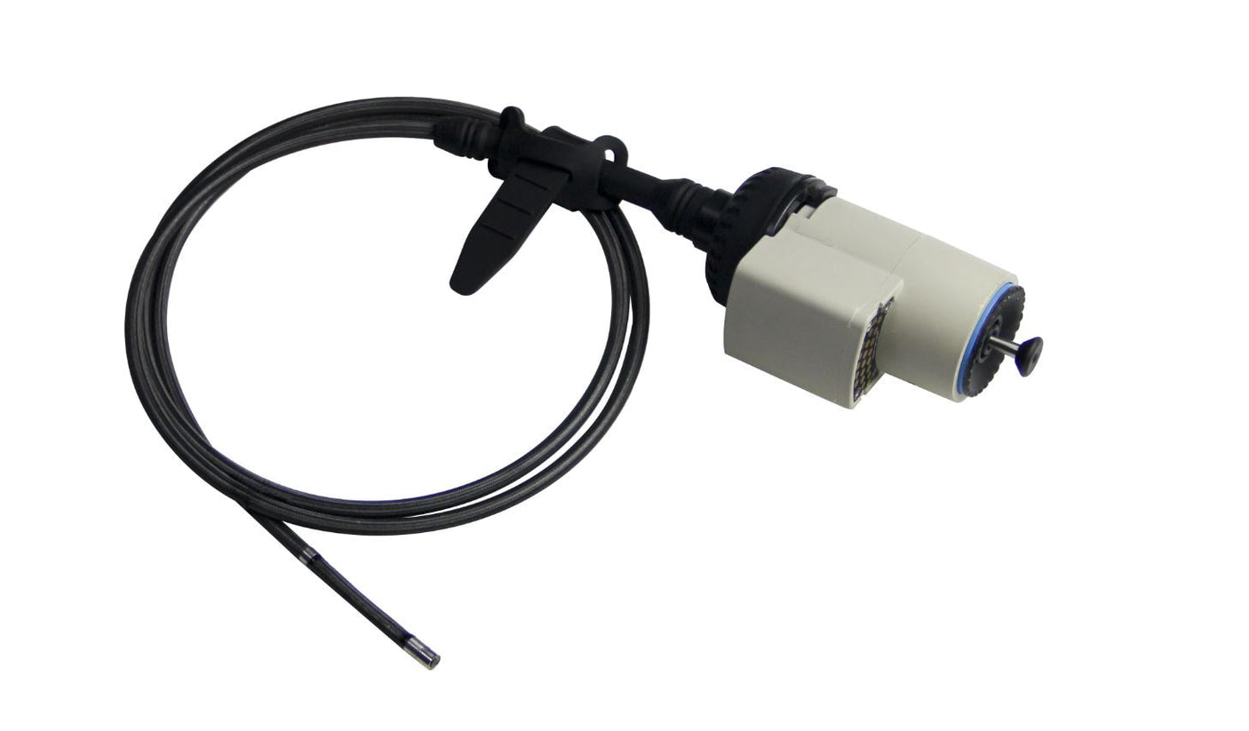 Vividia GP-2-2410 Video 2-Way Articulating Borescope with 2.4mm Diameter Probe and 5" LCD Monitor