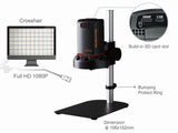 ViTiny UM10 HDMI/USB Autofocus Long Working Distance Digital Microscope with 2MP Resolution 13x to 500x Magnification and SD Card Function