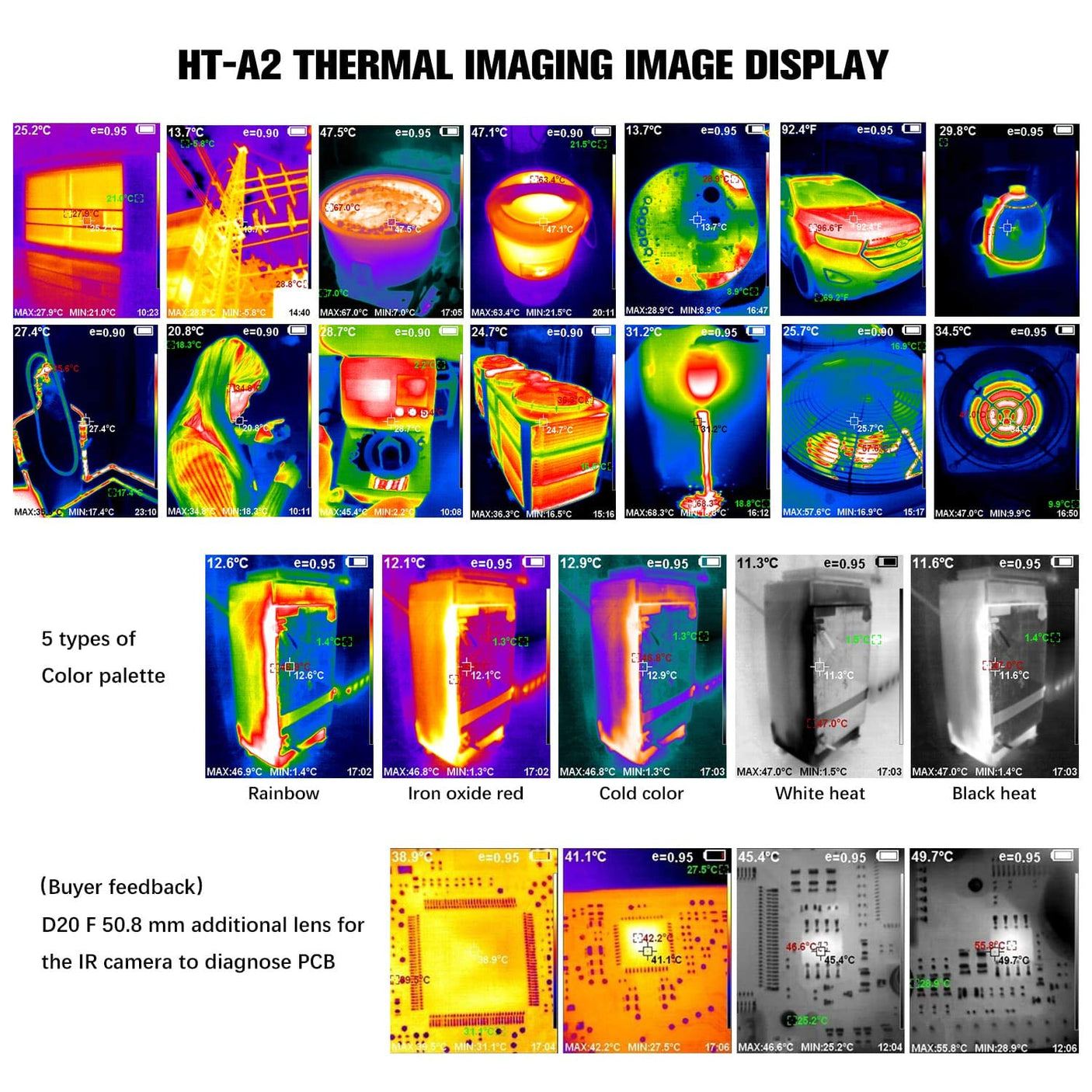 Vividia T-200 IR Pocket-Sized Thermal Imaging Camera