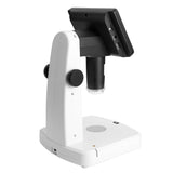 Vividia HM-058 HDMI/LCD/TV/USB 5-inch Screen Standalone Tabletop 300X Portable Digital Microscope with Measurement DVR and Polarizer