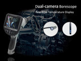 Vividia BD-8530 Dual Camera Borescope with 8.5mm Diameter 30cm Long Probe  and 3.5" LCD Wireless Monitor