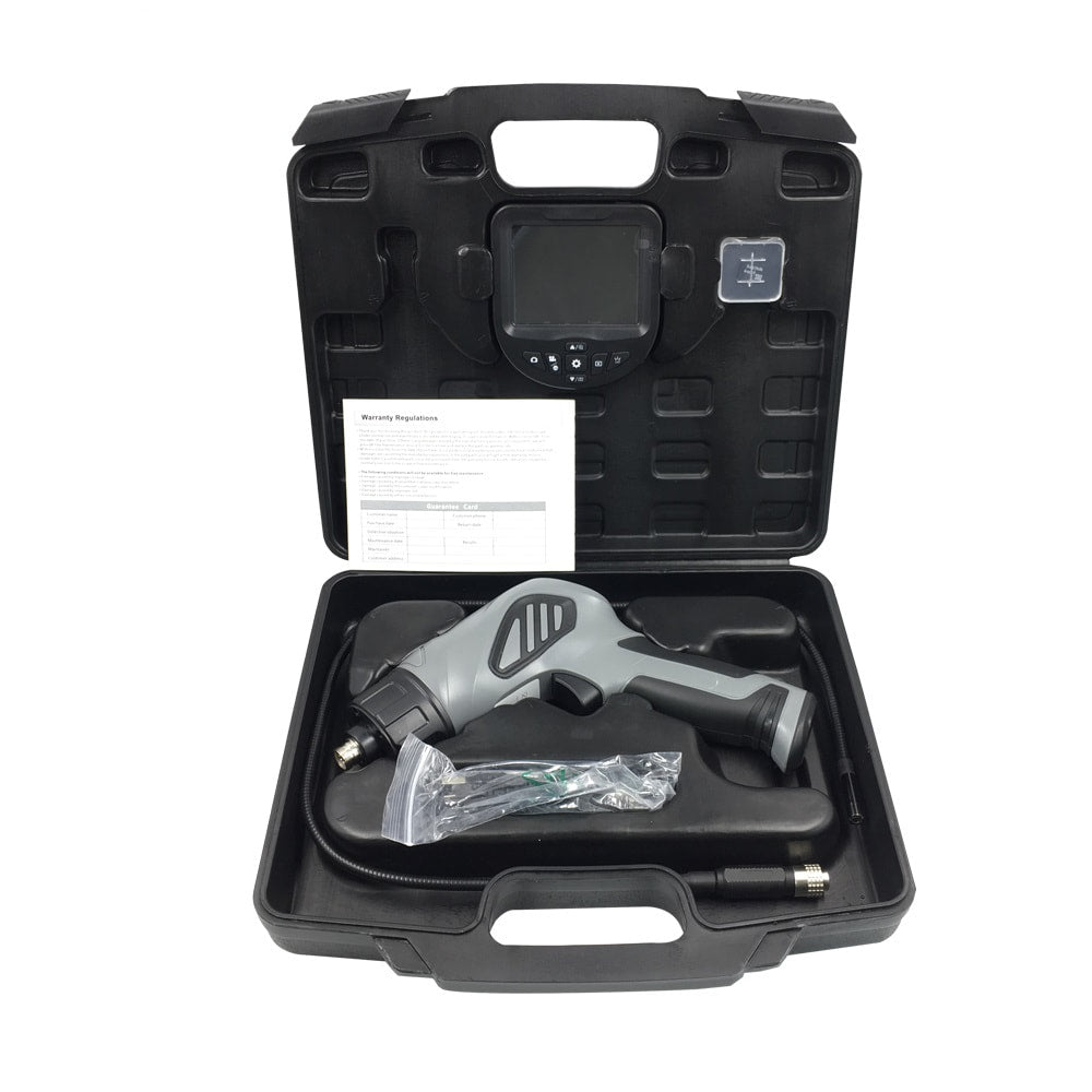 Vividia BD-8530 Dual Camera Borescope with 8.5mm Diameter 30cm Long Probe  and 3.5" LCD Wireless Monitor