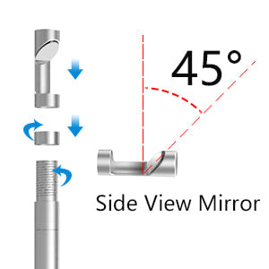 Vividia GB-5100 USB Digital Gun Barrel Borescope with 5mm (0.20") Diameter and 36" (91 cm) Long Semi-Rigid Insertion Tube