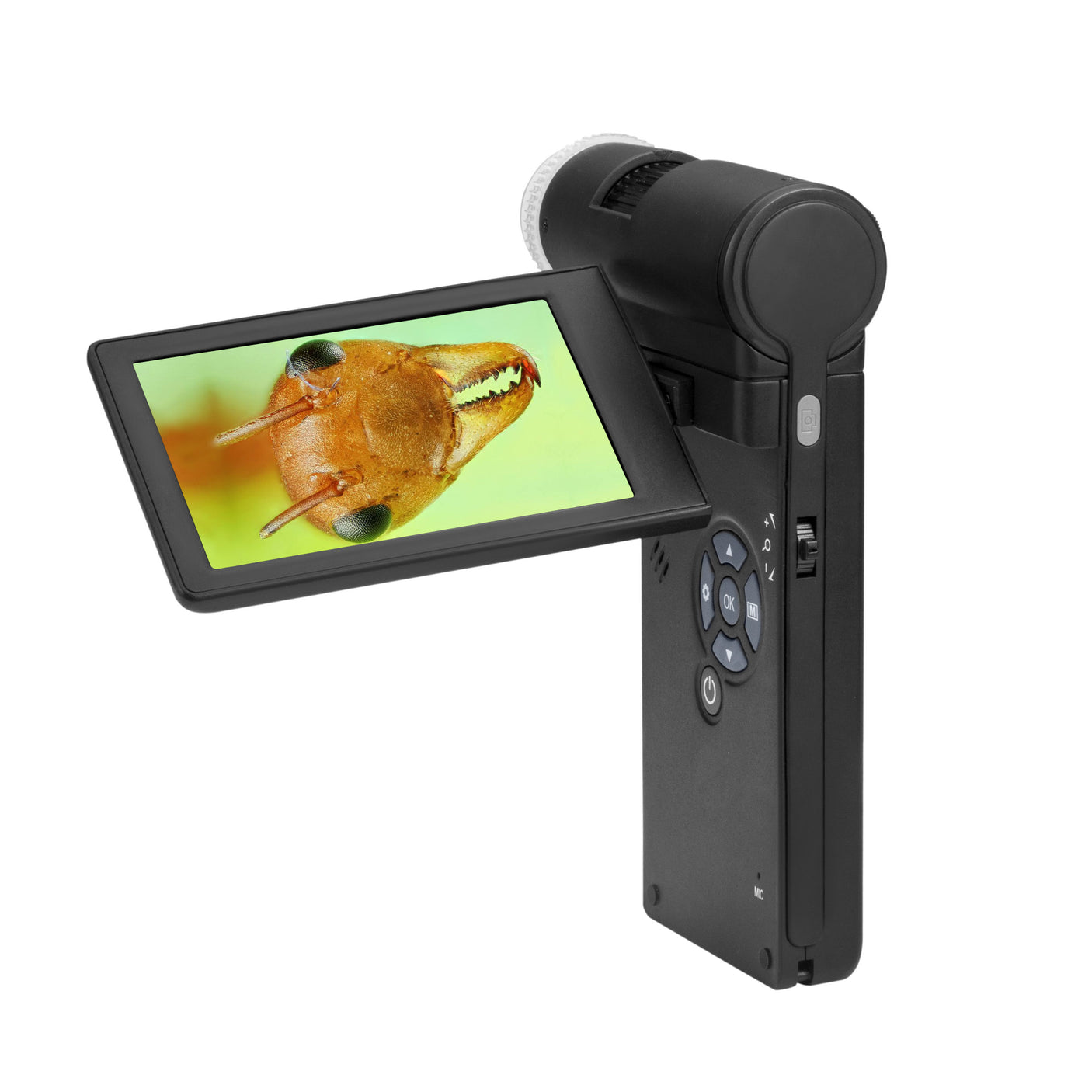 Vividia UM049 LCD 4 Inch Handheld Portable Digital Microscope with 300x Magnification