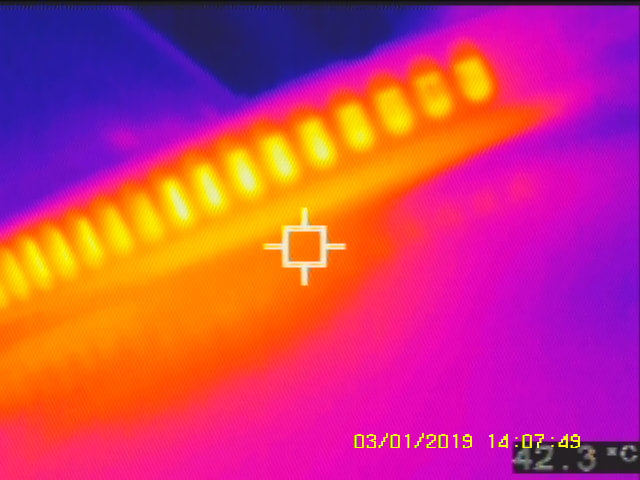 Vividia TB-4-1815 / 1830 Handheld 4-Way Articulating Thermal Imaging Camera Borescope with 18.5mm Diameter Probe