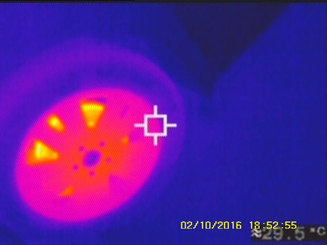 Vividia TB-4-1815 / 1830 Handheld 4-Way Articulating Thermal Imaging Camera Borescope with 18.5mm Diameter Probe