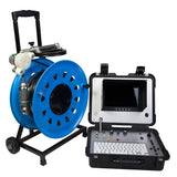 Vividia DV10-50PT-100 Underwater Borehole Inspection Camera System with 50mm Diameter Pan-Tilt Camera and 100 Meter Cable and 10 Inch IPS Monitor