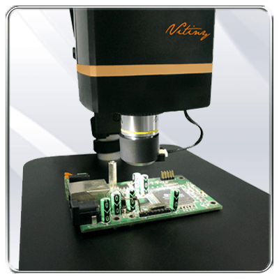 ViTiny UM08-GN Tabletop Compact HDMI Digital Autofocus 2MP Microscope with  4x and 10x Lens