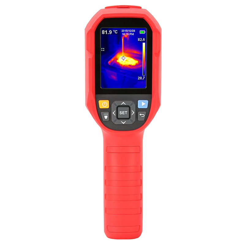 Vividia 165H Body Temperature Fever Detection Thermal Imaging Camera 30°C - 45°C (86°F - 113°F) with Resolution 160x120 and 2.8" LCD Screen and High Temperature Alarm