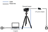 Vividia M32 Multi-Target Body Temperature Fever Detection Thermal Imaging Camera for Crowd Screening System 20°C - 45°C (68°F - 113°F) Resolution 384x288 and Intelligent Software for PC