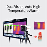 Vividia M256Pro Dual-Camera Multi-Target Body Temperature Fever Detection Screening Thermal Camera System 20°C - 45°C (68°F - 113°F) Resolution 256x192 Face Recognition Software and Computing Box with HDMI Output for TV Monitors