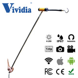 Vividia TVS-100 Telescopic WiFi Wireless Inspection Camera 1 Meter Long for iPhone iPad Android Devices