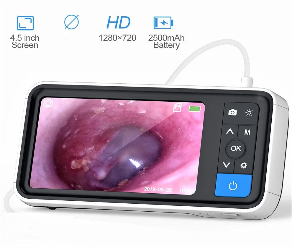 Vividia M450 USB Monitor with 4.5" LCD IPS Screen for USB Borescopes Microscopes Otoscopes