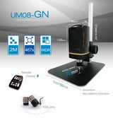 ViTiny UM08-GN HDMI Autofocus Digital Microscope with 2MP Resolution 10x to ~500x Magnification