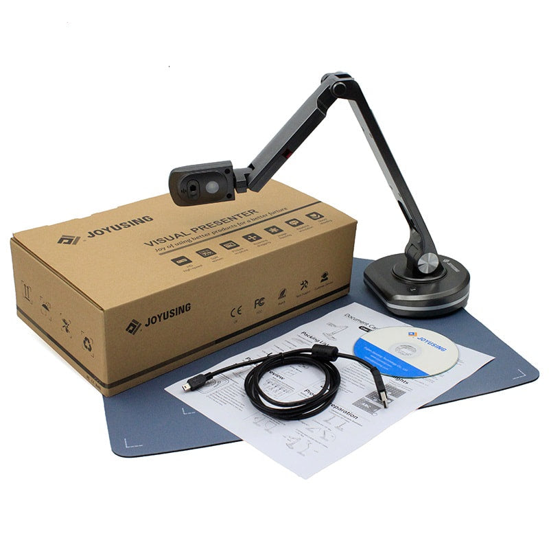 Vividia Joyusing V500S Desktop 8MP USB Document Camera Visualizer for Windows Mac Chromebook