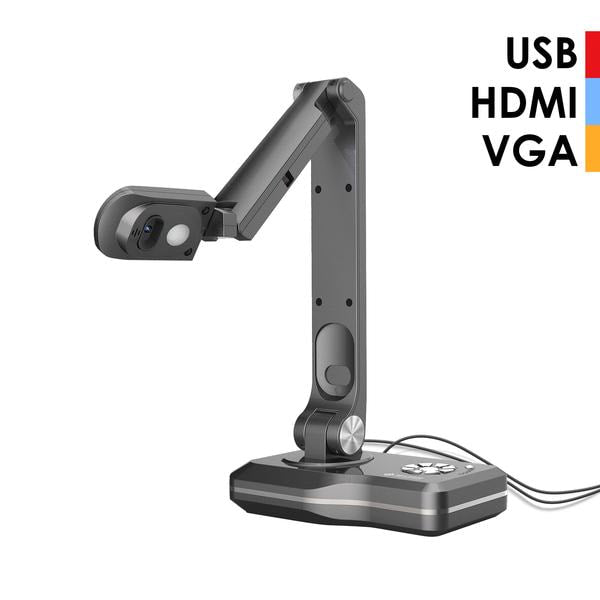 Vividia Joyusing V500 Desktop 8MP HDMI/USB/VGA Document Camera Visualizer for TV Monitor Windows Mac Chromebook