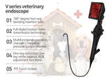 Vividia Y Series Portable Veterinary Flexible 2-Way Articulating Video Endoscope with 5.8mm Diameter 60cm Long and 2.6mm Working Channel