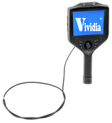 Vividia T5-38 Industrial Joystick 360 Articulating Videoscope Borescope with Detachable 3.8mm Diameter Insertion Probe Camera and 5" IPS Monitor