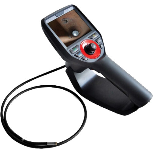 Vividia VC Series Industrial Joystick 360 Articulating Videoscope Borescope with Detachable 2.0mm/2.8mm/3.8mm/4.8mm/6mm/8mm Diameter Insertion Probe Camera and 3.5" LCD Monitor