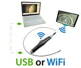 Vividia W2240 WiFi/USB Wireless USB 2-Way Articulation 4.0mm 0.157" Diameter  Borescope Videoscope Inspection Camera for Windows iPhone iPad Android MacBook Chromebook PC