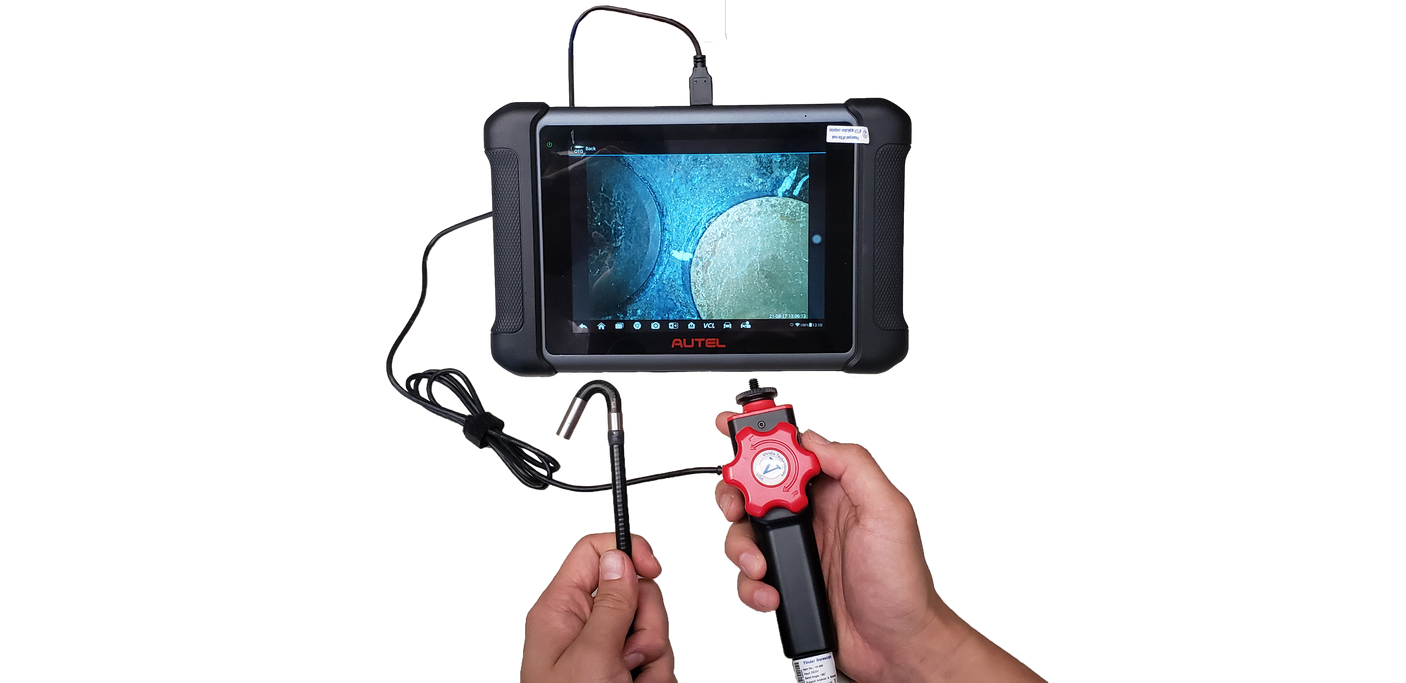 Vividia VA-880 Flexible USB Two-Way Articulating Digital Inspection Camera Borescope Videoscope with 8.5mm (0.33") Diameter 1m Long for PC Phone Laptop