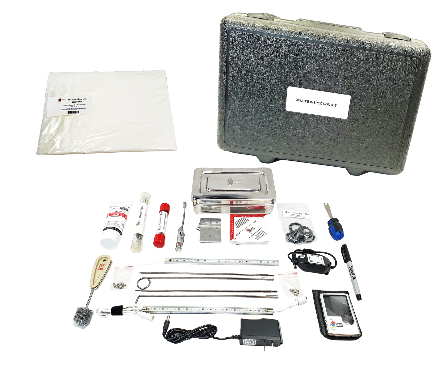 CTS High-Pressure Gas Cylinder Deluxe Inspection Tools Kit