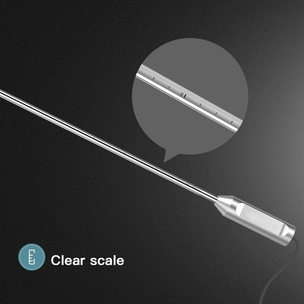 Vividia GB-526 Rigid USB Digital Gun Barrel Borescope with 5mm (0.20") Diameter and 26" (66 cm) Long Insertion Tube