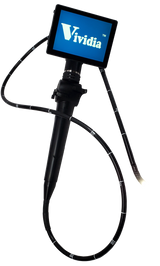 Vividia YE-4-8015 Portable Veterinary Flexible 4-Way Articulating Video Endoscope with 8mm Probe and 2.6mm Working Channel