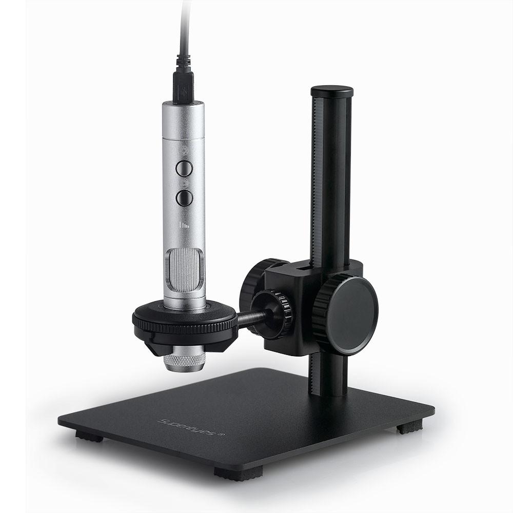 Vividia BM-110 USB Manual Focus 5MP Digital Microscope with Replaceable Lens and LED Lights